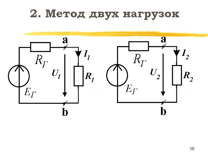 38 2. Метод двух нагрузок